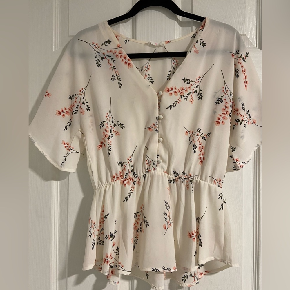 Floral blouse